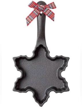Snowflake Cast Iron Skillet